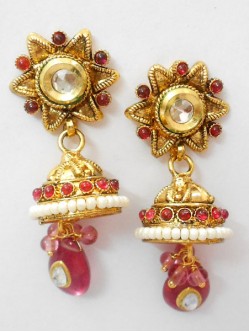 Polki Earrings